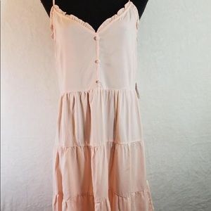 Society & Stitch tiered ruffled Dress size Large